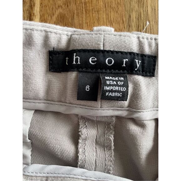 Theory Women’s Light Gray Pants - Picture 5 of 6